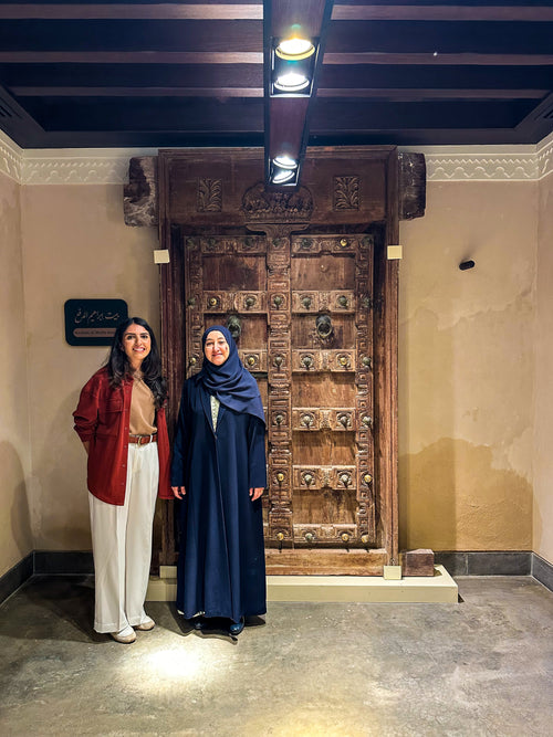 Inside Ibrahim Al Midfa's House: The Elephant Door & Our Family Story
